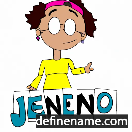 Jenofa cartoon