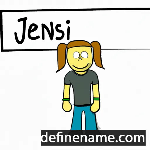 Jensi cartoon