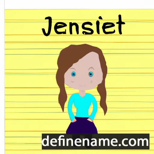 Jensine cartoon