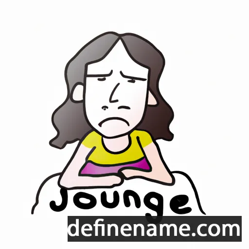 cartoon of the name Jeongjong