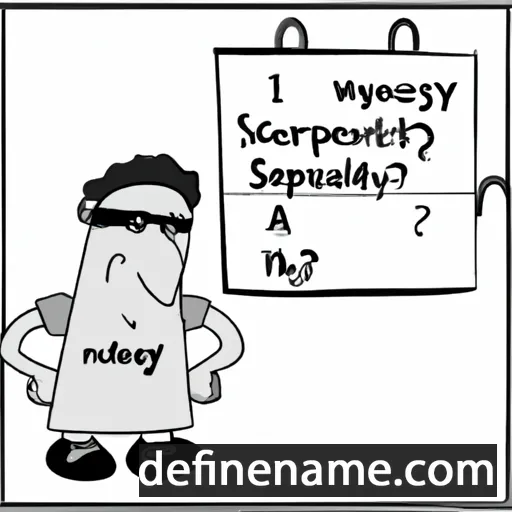 cartoon of the name Jeopardy