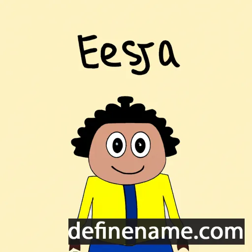 cartoon of the name Jeosafá