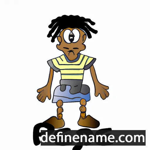 cartoon of the name Jepele