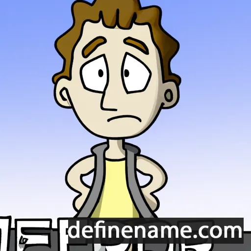 cartoon of the name Jephro