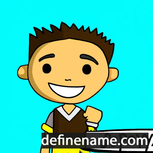 cartoon of the name Jepoy