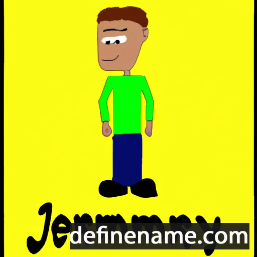 cartoon of the name Jeramy