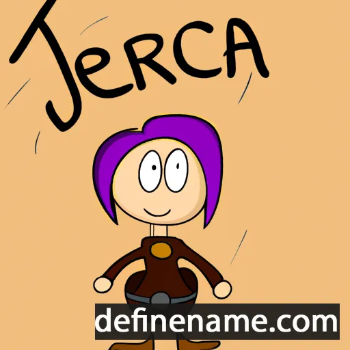 cartoon of the name Jerca