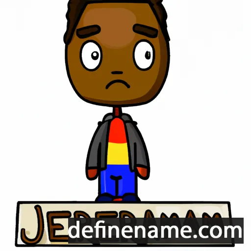 cartoon of the name Jeremia