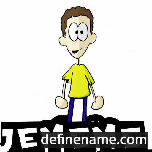 cartoon of the name Jeremie