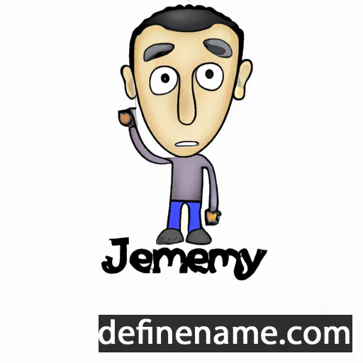 cartoon of the name Jeremya