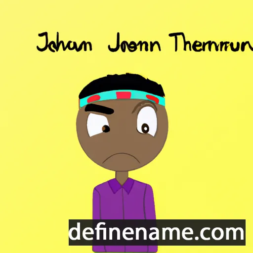 cartoon of the name Jeremyiah