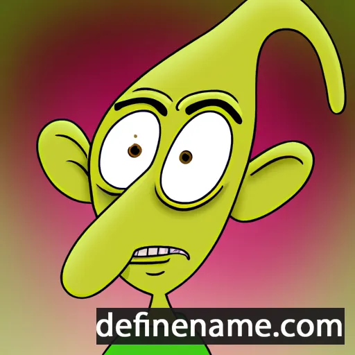 cartoon of the name Jerimi