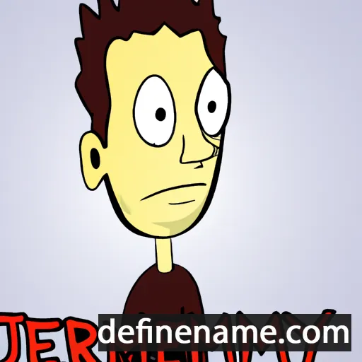 cartoon of the name Jerimy