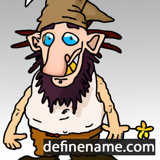 cartoon of the name Jerislav