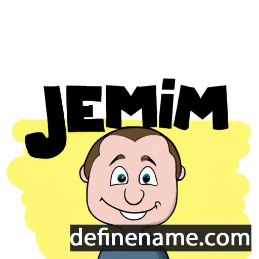 cartoon of the name Jermi