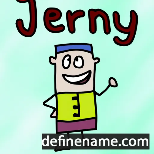 cartoon of the name Jernő