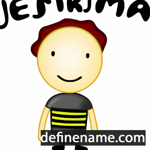 cartoon of the name Jerònima