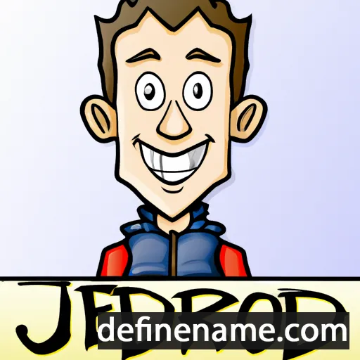 cartoon of the name Jerod