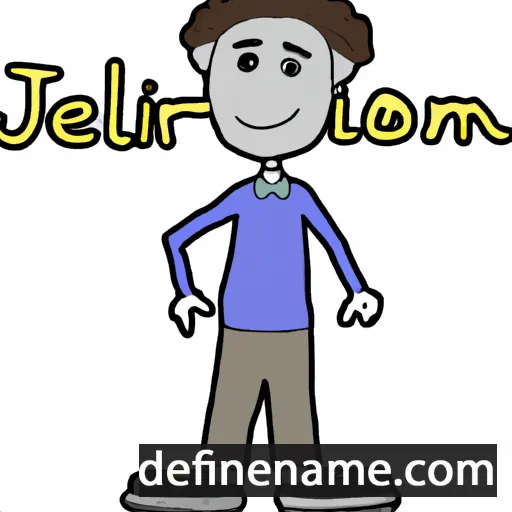 cartoon of the name Jerolim