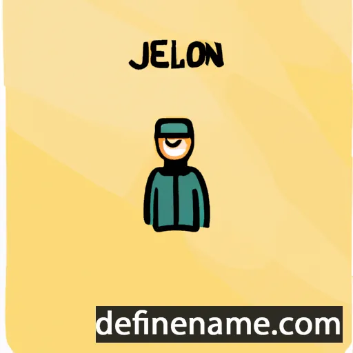 cartoon of the name Jerolin