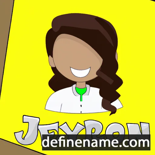 cartoon of the name Jerolyn