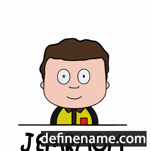 cartoon of the name Jeromin