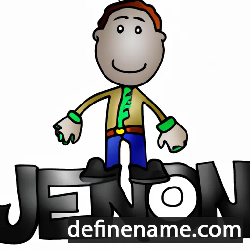 cartoon of the name Jerone