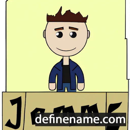 cartoon of the name Jeronims