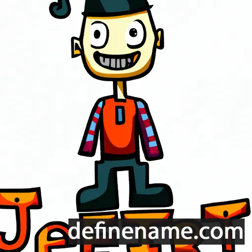 cartoon of the name Jerotej