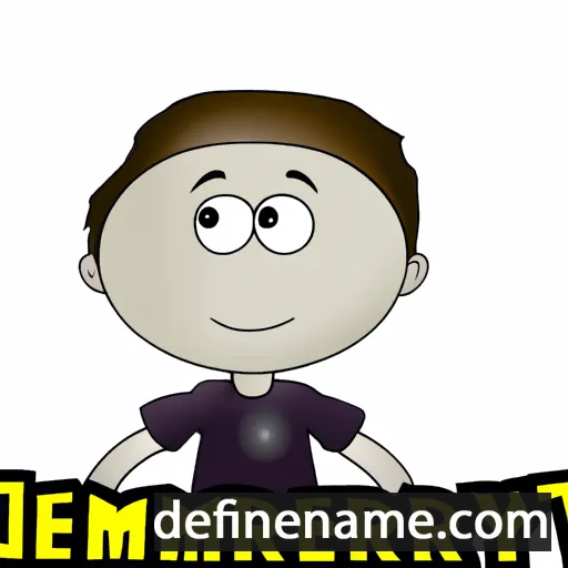 cartoon of the name Jerremy