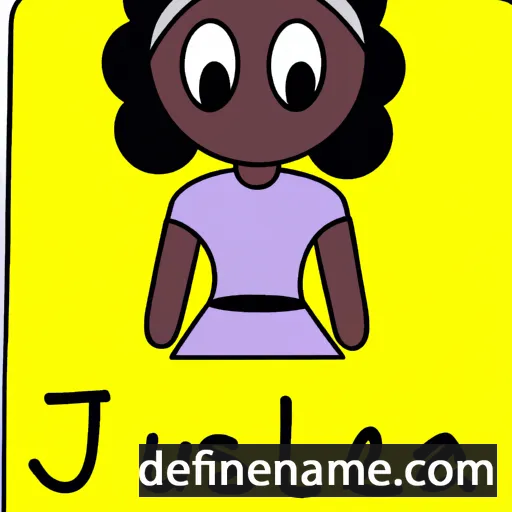 cartoon of the name Jésula