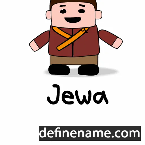 Jěwa cartoon