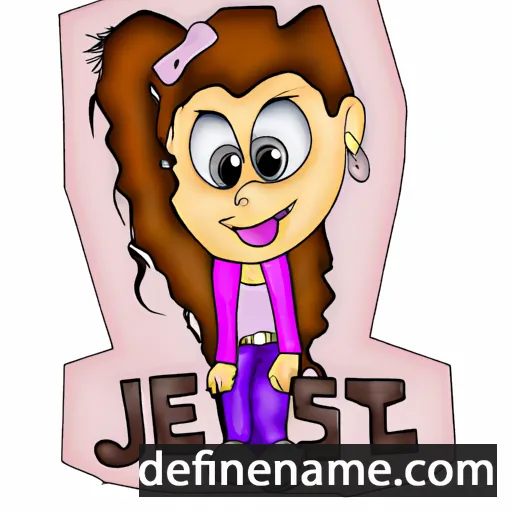 cartoon of the name Jersi