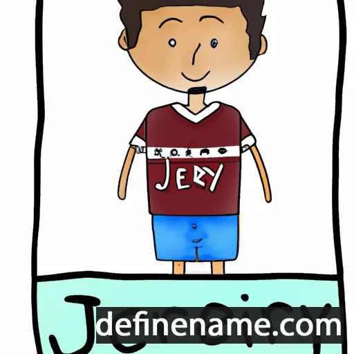 cartoon of the name Jersy