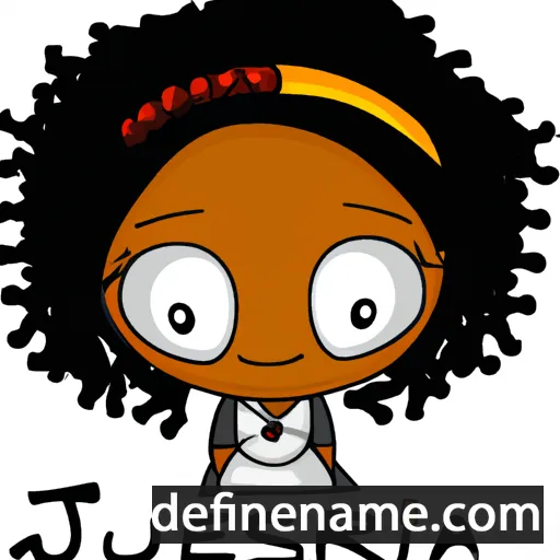 cartoon of the name Jerusia