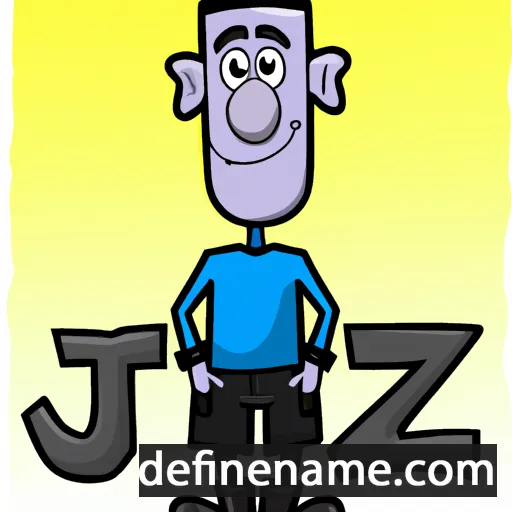 cartoon of the name Jerzi