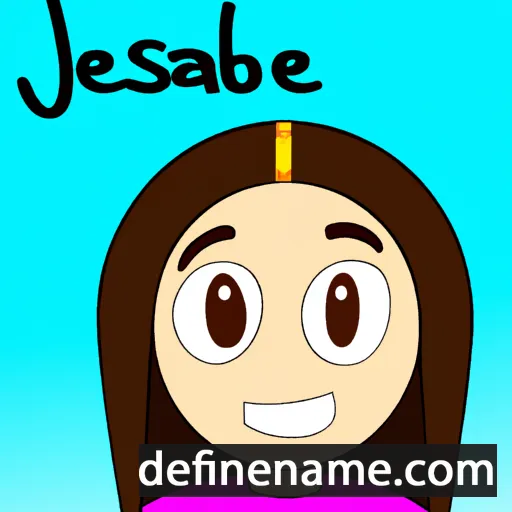 cartoon of the name Jesabel