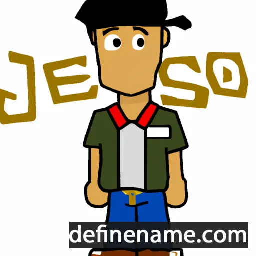 cartoon of the name Jesco