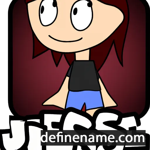 cartoon of the name Jesie