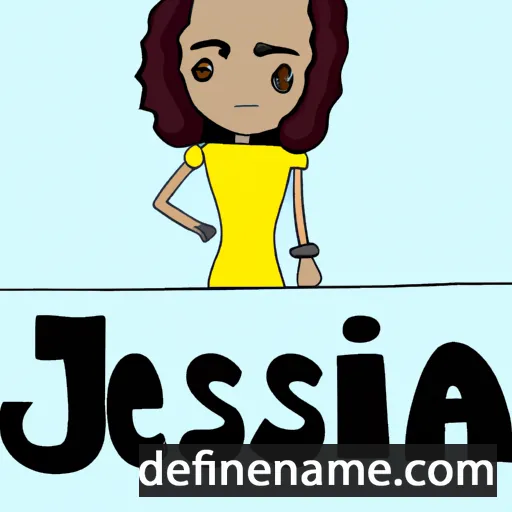 cartoon of the name Jesinia