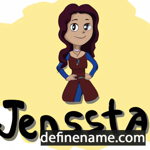 Jesinta cartoon