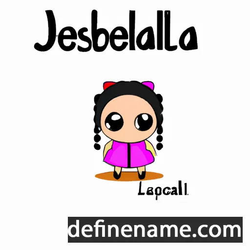 cartoon of the name Jessabella