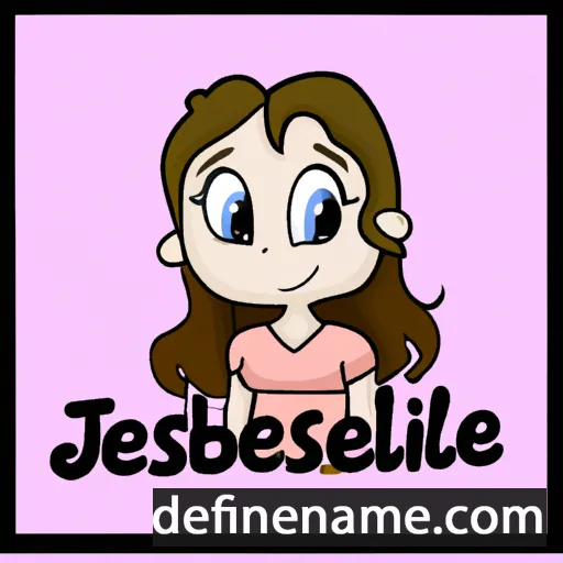 cartoon of the name Jessabelle