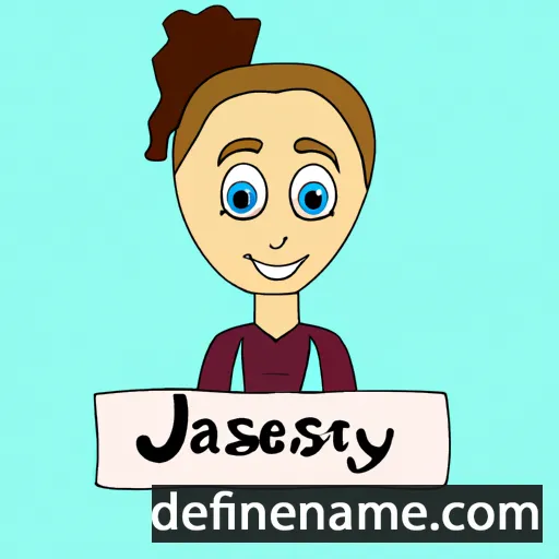 cartoon of the name Jessaby