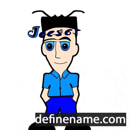 cartoon of the name Jessereel