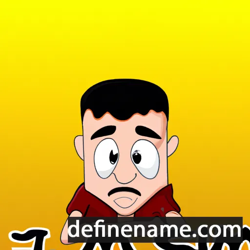 cartoon of the name Jessim