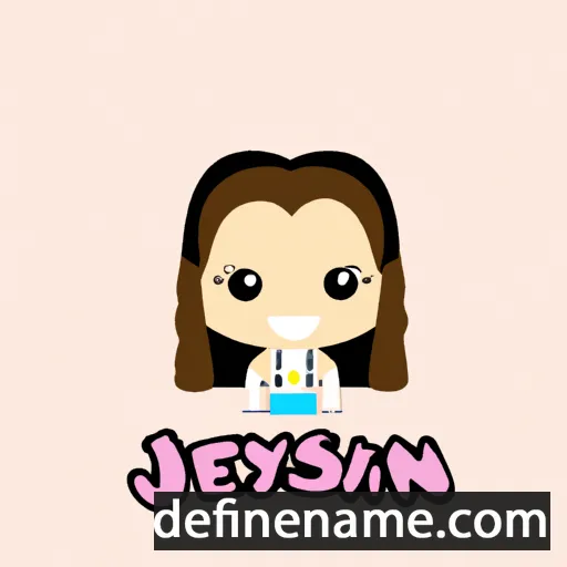 cartoon of the name Jesslyn