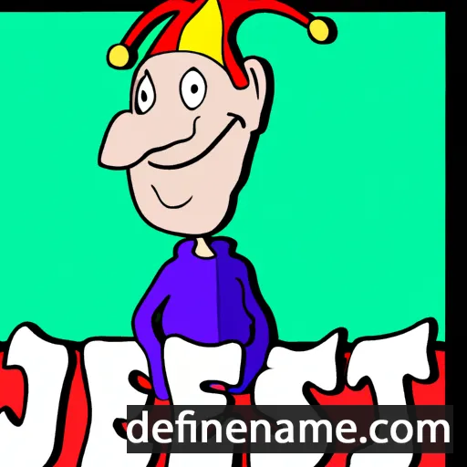 cartoon of the name Jest