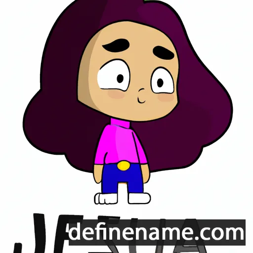 cartoon of the name Jesuína