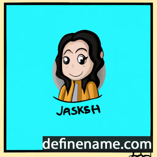 cartoon of the name Jesykah